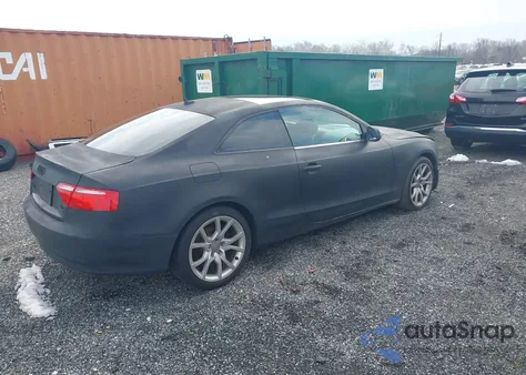 2012 Audi A5 2.0T Premium from USA, damaged, VIN WAUCFAFR2CA000830